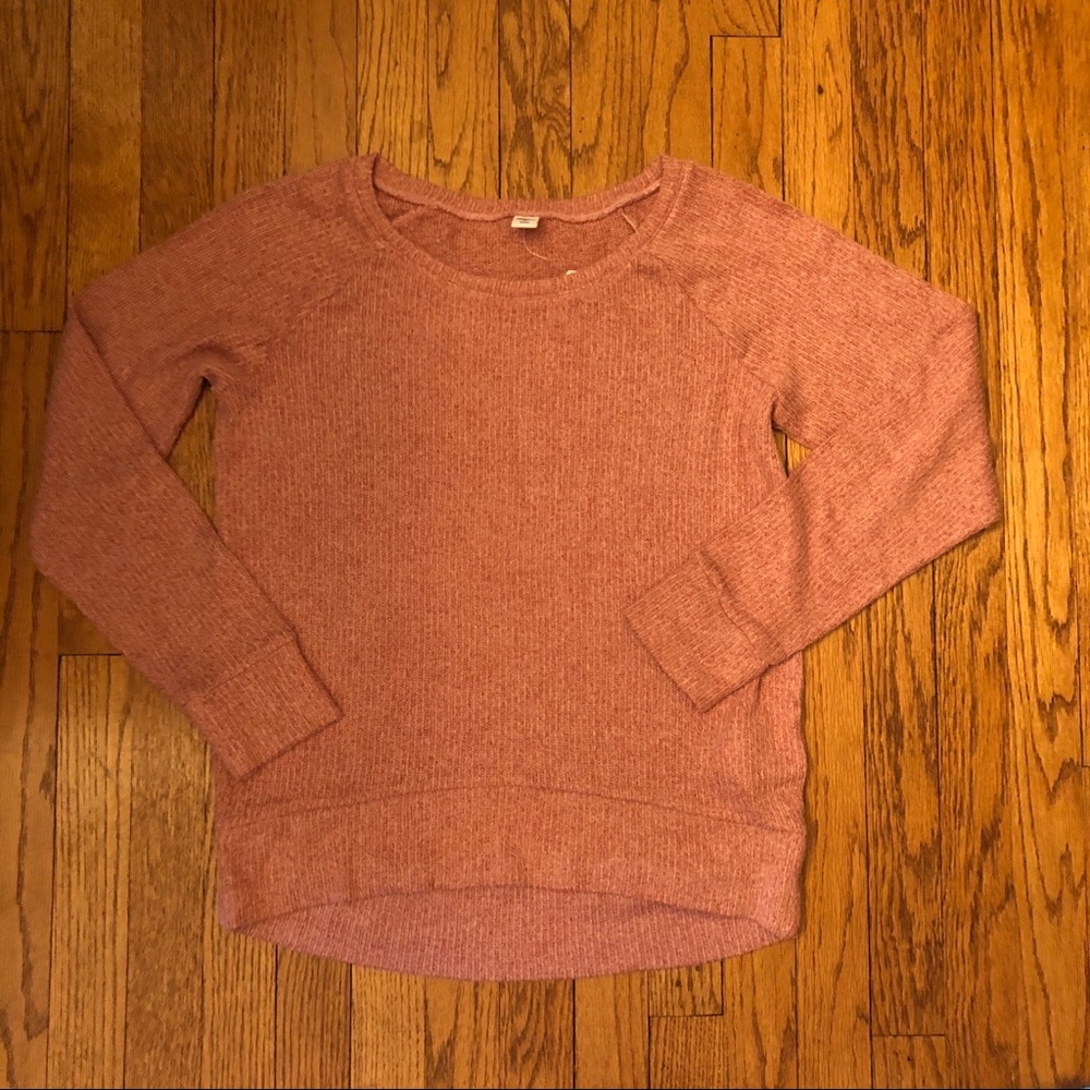 Old Navy Pink Light Weight Sweater MD NWT